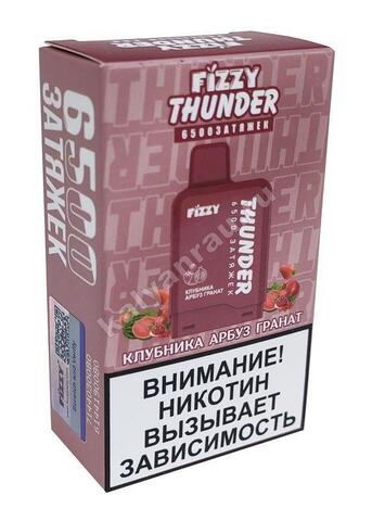 Картридж Fizzy Thunder 6500 затяжек - Клубника Арбуз Гранат