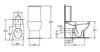 Ideal Standard T317861 Cantica Унитаз напольный под бачок с крышкой Soft Close
