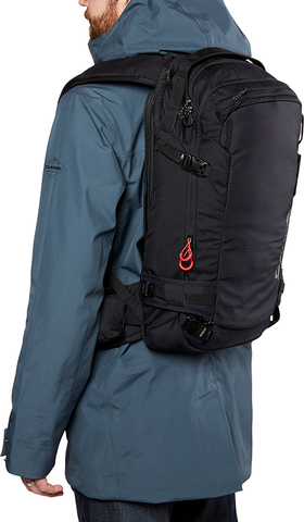 Картинка рюкзак горнолыжный Dakine Poacher 22L Black - 5