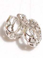 Каффа (серьги из серебра)
