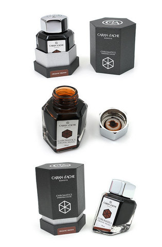 Флакон с чернилами Caran d’Ache Chromatics, 50 ml, Organic Brown (8011.049)