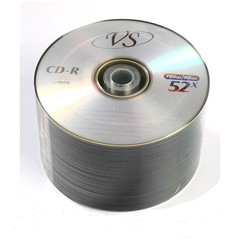 Диск CD-R VS 700 Mb 52x (50 штук в термопленке)