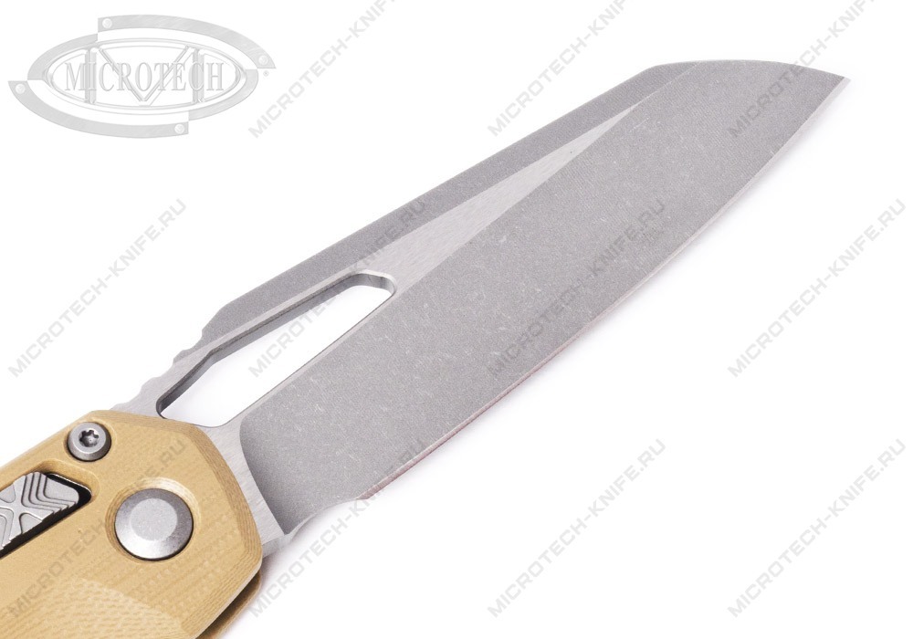 Нож Microtech MSI 210-10APFRGTTA RAM-LOK TAN G10 - фотография 