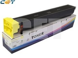 Тонер-картридж TN-613Y для Konica Minolta Bizhub C452/C552/C652 (CET) Yellow, 510г, 30000 стр., CET7274