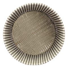 Корзина плетеная dholak grey из коллекции ethnic, размер l