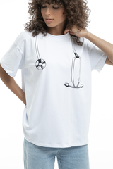 Футболка ФОНЕНДОСКОП женская