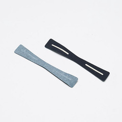 Молнии/Слайдеры/пуллер кожаный синий