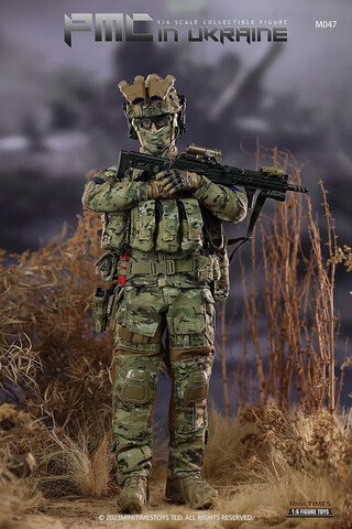 Фигурка Боец ЧВК в Украине масштаб 1/6