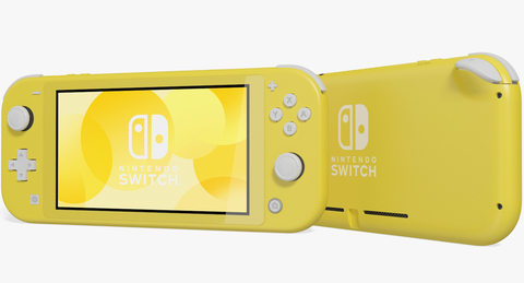 Игровая приставка Nintendo Switch Lite желтый