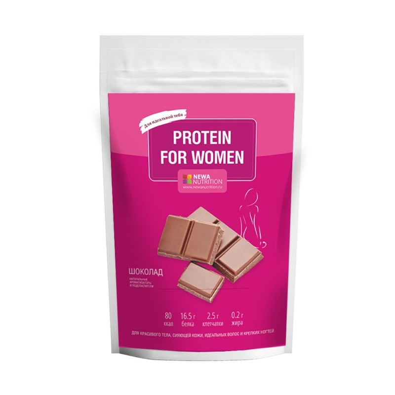NEWA Womens Protein Протеин д/женщин Шоколад б/сах, б/глют 395гр NEWA NUTRITION