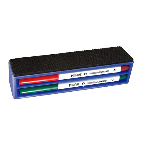 Marker və silgi \ 4 WHITEBOARD MARKERS IN ERASER MAGNT.BOX