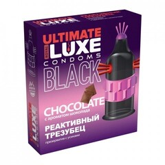 Презерватив LUXE BLACK ULTIMATE Реактивный трезубец (ШОКОЛАД) 1 шт.