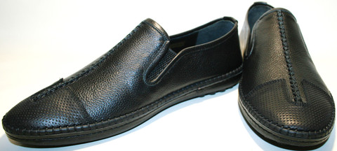 Мужские туфли летние, кожаные, спортивные Luciano Bellini 41-й размер