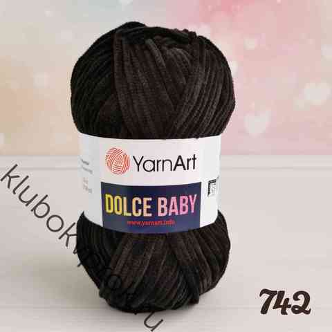 YARNART DOLCE BABY 742, Черный