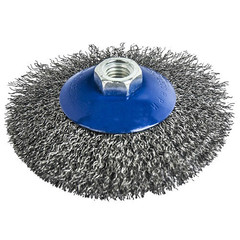 Кордщетка для МШУ радиальная с наклоном мягкая ПРАКТИКА 115 мм М14