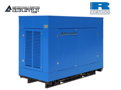 Дизельный генератор Азимут АД-50С-Т400-1РПМ19 Ricardo в капоте