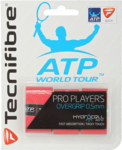 Намотки теннисные Tecnifibre Pro Player's 3P - red