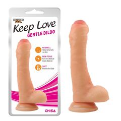 Телесный фаллоимитатор Gentle Dildo - 20,5 см. - 