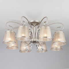 Потолочная люстра 60065/8 серебро