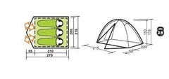 Туристическая палатка Canadian Camper Jet 3