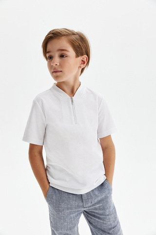 Джемпер поло короткий рукав Silver Spoon Ceremony