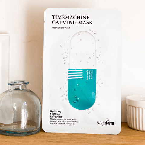 STORYDERM Успокаивающая маска для лица TIMEMACHINE CALMING MASK