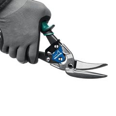 KRAFTOOL Alligator, 280 мм, правые усиленные ножницы по металлу с выносом (2328-RL)