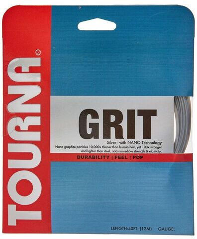 Теннисные струны Tourna Grit (12 m) - silver