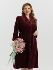 4006 Халат на пуговицах