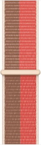 Ремешок Apple  41 mm Pink Pomelo/Tan Sport Loop - Regular (ML2P3ZM/A)