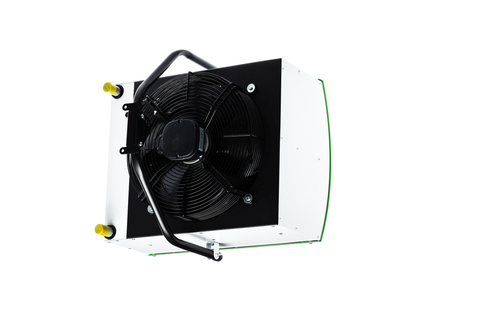 Водяной тепловентилятор Tropik Line AERO 35D40 Зеленый / Белый