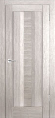 Межкомнатная дверь Велюкс 4 Айс светлый / Цвет тон Белая лиственница / Двери Верда