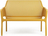 Диван Net Bench пластиковый  желтый Nardi Италия