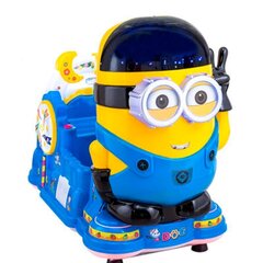 Аттракцион качалка с мультиками «Желтый человечек»