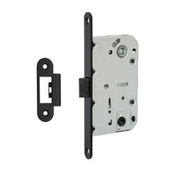 Межкомнатный механизм под фиксатор Vettore WC 410 B-S KEVLAR MBP (Черный матовый)