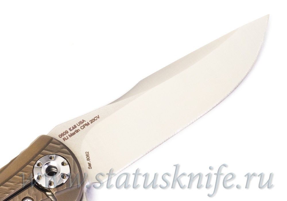 Нож Zero Tolerance 0609 ZT0609 Bronze RJ Martin