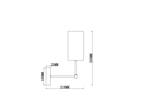 Настенный светильник Freya Agnes FR5184WL-01CH