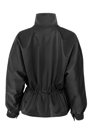 “Air jacket” Ветровка с драпировкой на молнии.