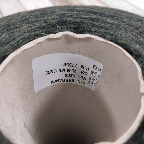 Смесовка с альпакой Filitaly Lab BARRANCA 220 темно-зеленый