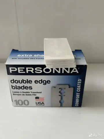 Лезвия для бритья Personna Lab Blue 10 лезвий