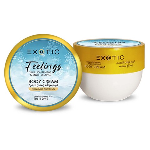 Exotic EX-33 Крем увлажняющий и осветляющий для тела  (E Feelings)  250 ml