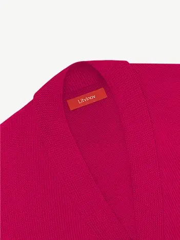 Кардиган с пуговицами из экохлопка