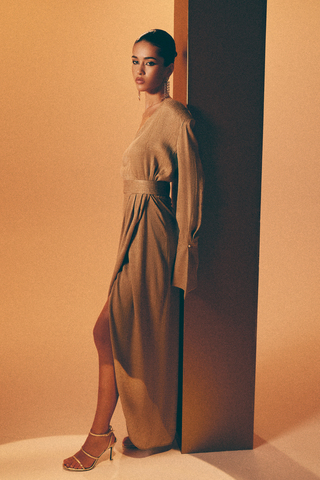 Платье KASSIA, золотой