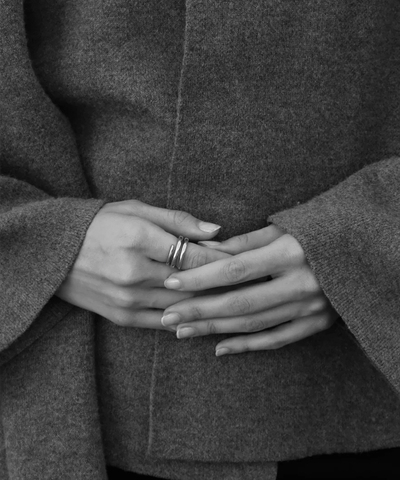 Кольцо Serpent X2 silver