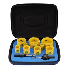 Набор коронок Bi-metall 19-68мм HSSE-Co8 12пр 5,5Tpi ULTRA SCY 3627