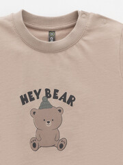 фуфайка  для мальчика  КР 302775/темно-бежевый к648