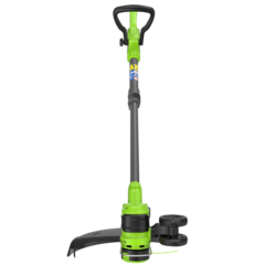 Триммер Greenworks G40LT331K4 40V (33 см) аккумуляторный, с АКБ 4 А/ч и ЗУ