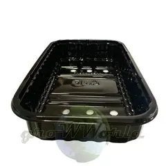 Лоток черный для микрозелени 190х115х35 мм