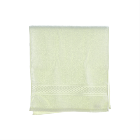 (0,2pv)Махровое полотенце нежно-желтого цвета