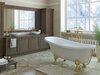 Aquanet AQ-00368586 AQ-00368586 Ванна отдельност FAMILY STONE CLASSIC 1600х800 на ножках (лапы золото) Aquanet (368586)